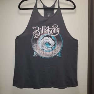 Billabong Black Graphic Tank Top